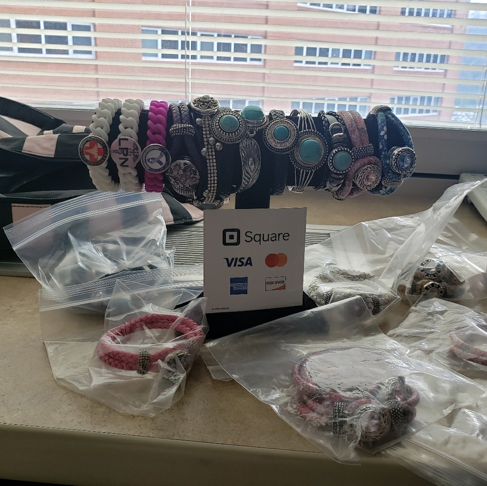 Hand made leather braclets